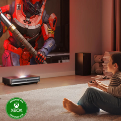 Proyector trilaser Hisense PX3-PRO 4k UHD 3000 lumenes dolby vision atmos · vista 13