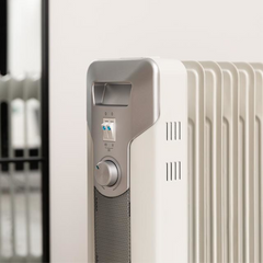 Cecotec 05884 calefactor eléctrico Interior Blanco 2500 W Radiador de aceite eléctrico — imagen 3