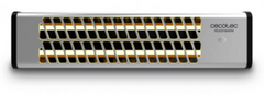 Cecotec 05323 calefactor eléctrico Interior Negro, Acero inoxidable 1200 W Calefactor eléctrico de cuarzo — imagen 2