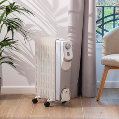 Cecotec 05888 calefactor eléctrico Interior Blanco 2000 W Radiador de aceite eléctrico — imagen 3