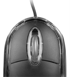Raton Natec vireo 2 1000dpi optico negro USB · NMY-1983 · vista 3