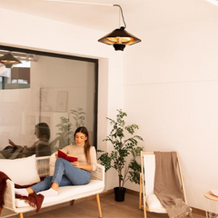 Cecotec ReadyWarm 2000 Power Ceiling Exterior Negro 2000 W Calefactor eléctrico halógeno — imagen 3