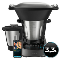 Cecotec Mambo 11090 Habana 1600 W 3,3 L Negro, Acero inoxidable — imagen 3
