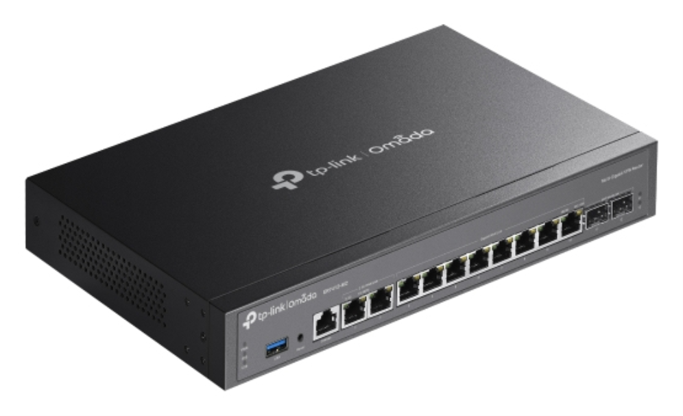 TP-Link Omada ER7412-M2 router 2.5 Gigabit Ethernet, Gigabit Ethernet Negro — imagen 4