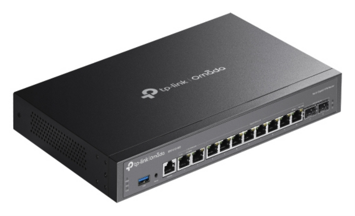 TP-Link Omada ER7412-M2 router 2.5 Gigabit Ethernet, Gigabit Ethernet Negro — imagen 4