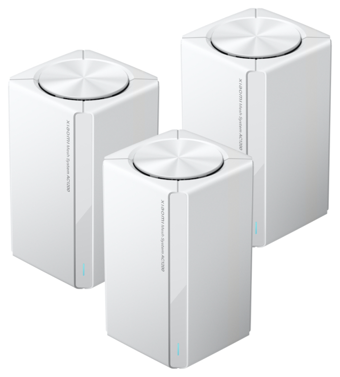 Xiaomi AC1200 3 Pack mesh wi-fi systems Blanco