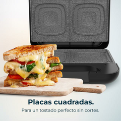 Cecotec 02953 sandwichera Negro, Acero inoxidable — imagen 4