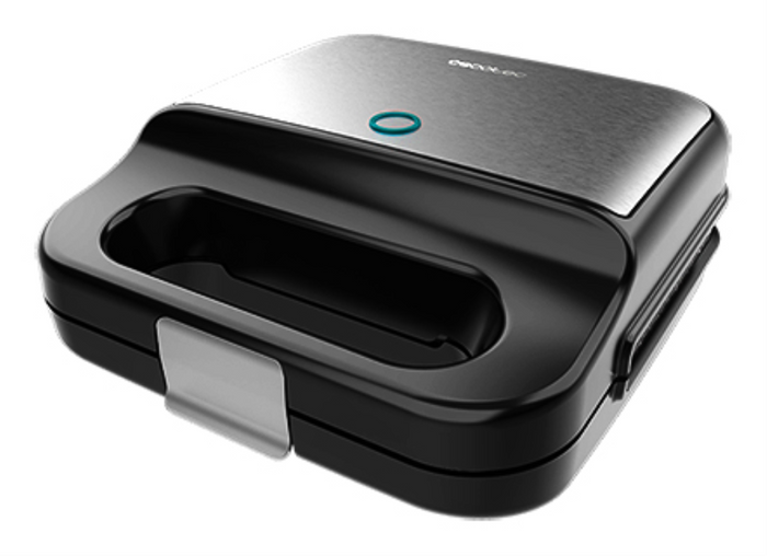 Cecotec 04309 sandwicheras 1000 W Negro, Acero satinado