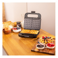 Cecotec 04309 sandwichera 1000 W Negro, Acero satinado — imagen 4