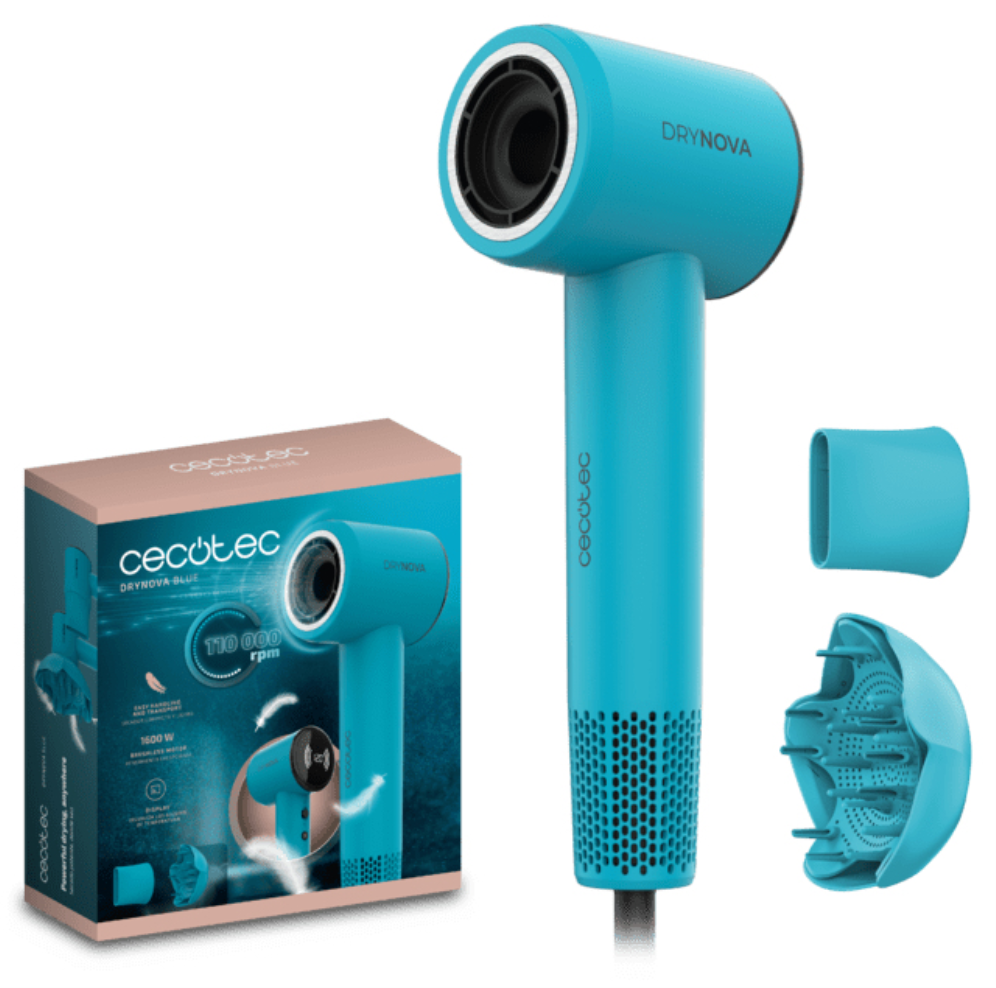 Cecotec DryNova Blue secadores 1600 W Azul