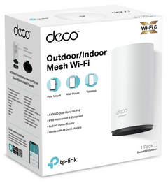 TP-Link Deco X50-Outdoor Doble banda (2,4 GHz / 5 GHz) Wi-Fi 6 (802.11ax) Blanco 1 Interno — imagen 3