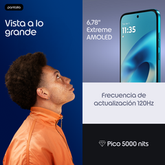 Smartphone Motorola moto g87 5g 12gb/256gb blue atoll · PBBS0007FR · vista 7