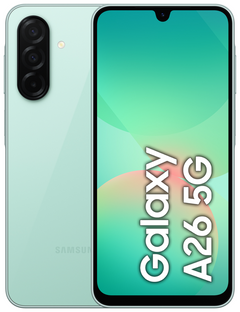 Samsung Galaxy A26 17 cm (6.7") Ranura híbrida Dual SIM Android 15 5G USB Tipo C 6 GB 128 GB 5000 mAh Color menta — imagen 2
