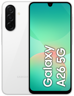 Samsung Galaxy A26 17 cm (6.7") Ranura híbrida Dual SIM Android 15 5G USB Tipo C 6 GB 128 GB 5000 mAh Blanco — imagen 2