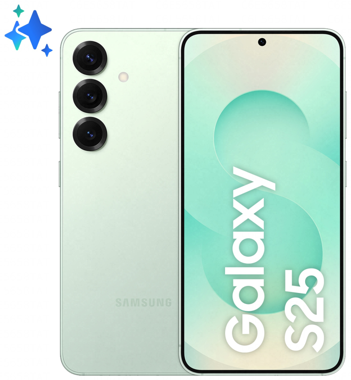 Samsung Galaxy S25 smartphones 4000 mAh Color menta