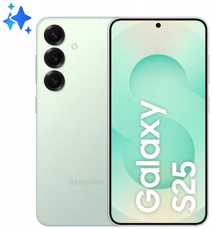 Samsung Galaxy S25 smartphones 4000 mAh Color menta