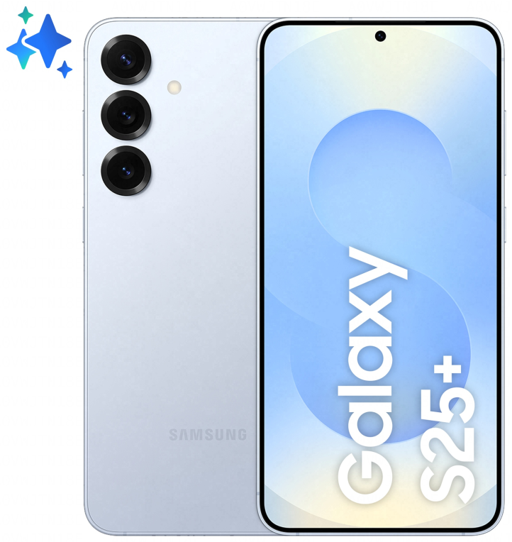 Samsung Galaxy S25+ smartphones 4900 mAh Azul