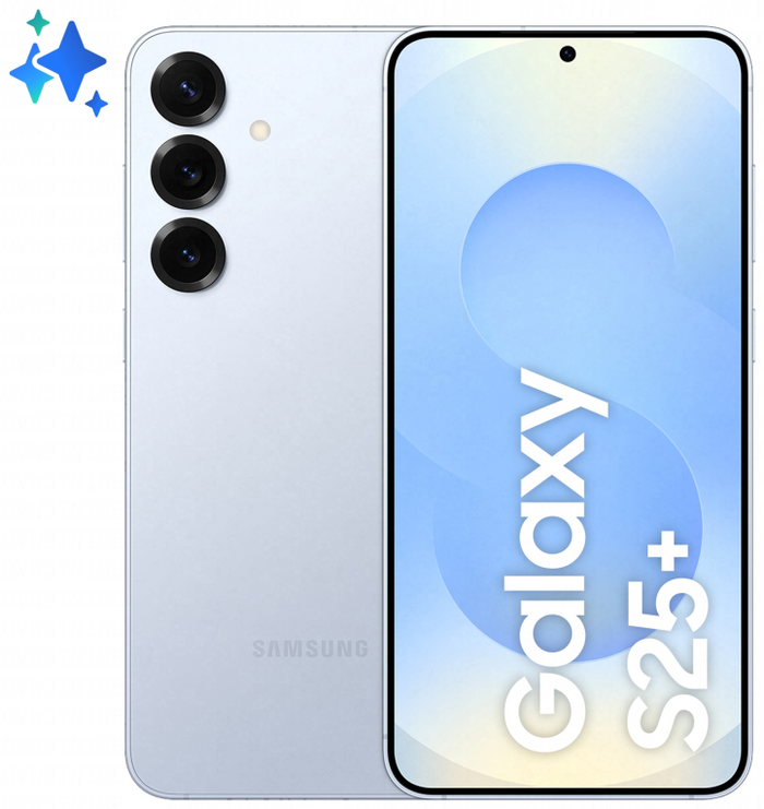 Samsung Galaxy S25+ smartphones 4900 mAh Azul