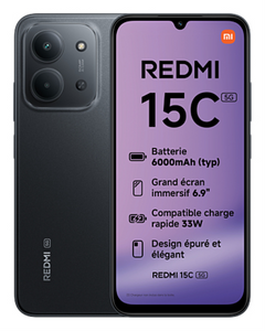 Xiaomi Redmi 15C 5G Negro