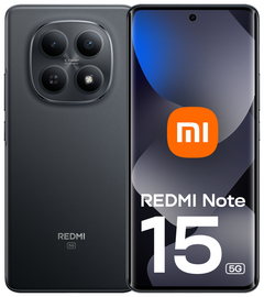 Xiaomi Redmi Note 15 5G smartphones 5520 mAh Negro
