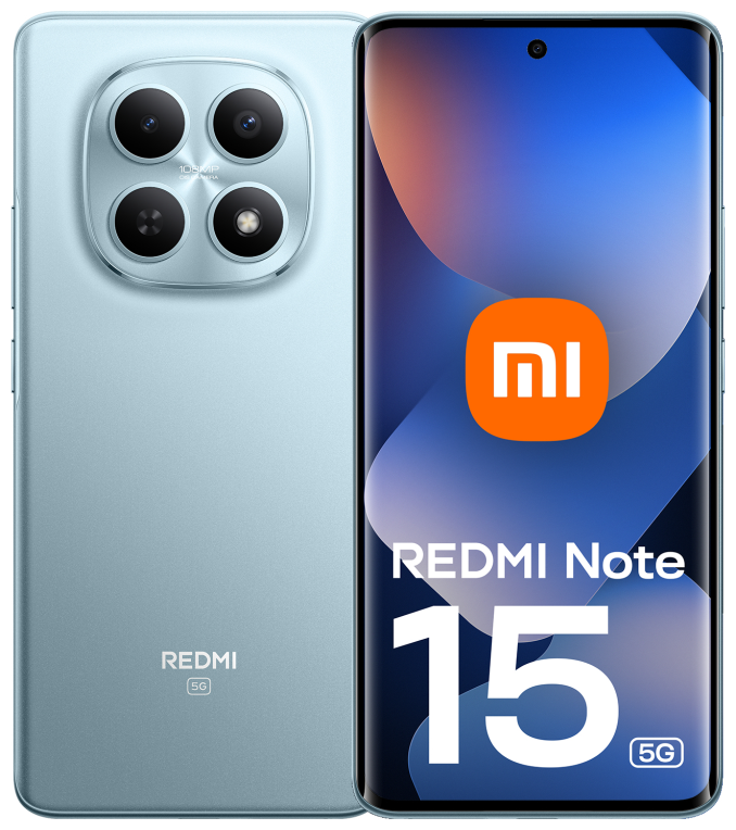 Xiaomi Redmi Note 15 5G smartphones 5520 mAh Azul
