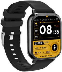 Smartwatch Denver Bluetooth con frecuencia cardiaca y presion arterial negro · vista 7