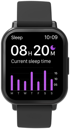 Smartwatch Denver Bluetooth con frecuencia cardiaca y presion arterial negro · vista 20
