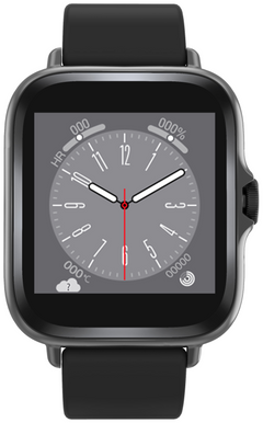 Smartwatch Denver Bluetooth con sensor de frecuencia cardiaca negro · vista 9