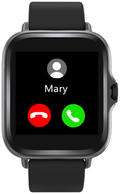 Smartwatch Denver Bluetooth con sensor de frecuencia cardiaca negro · vista 10