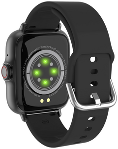 Smartwatch Denver Bluetooth con sensor de frecuencia cardiaca negro · vista 7