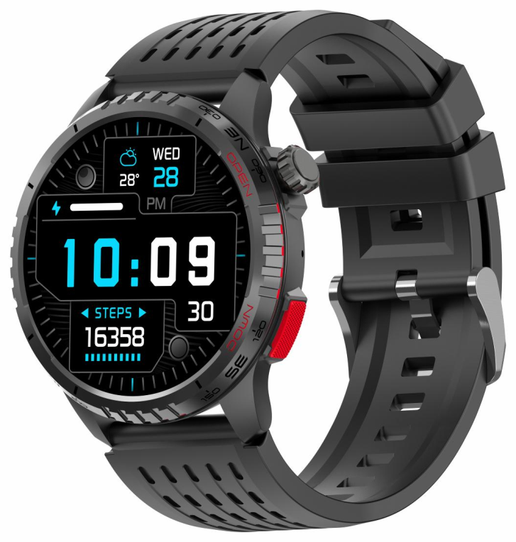 Smartwatch Denver gps Bluetooth con frecuencia cardiaca y presion arterial · vista 1