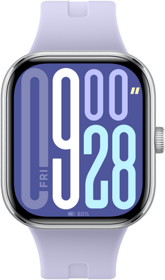 Xiaomi Redmi Watch 5 5,26 cm (2.07") AMOLED 47.5 mm Digital 432 x 514 Pixeles Pantalla táctil Púrpura — imagen 3
