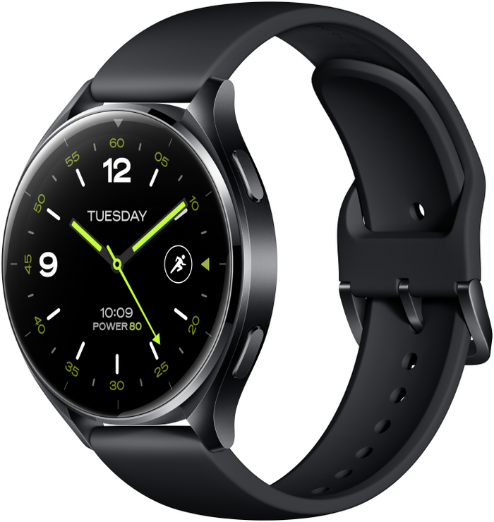 Xiaomi Watch 2 3,63 cm (1.43") AMOLED 46 mm Digital 466 x 466 Pixeles Pantalla táctil Negro Wifi GPS (satélite) — imagen 2