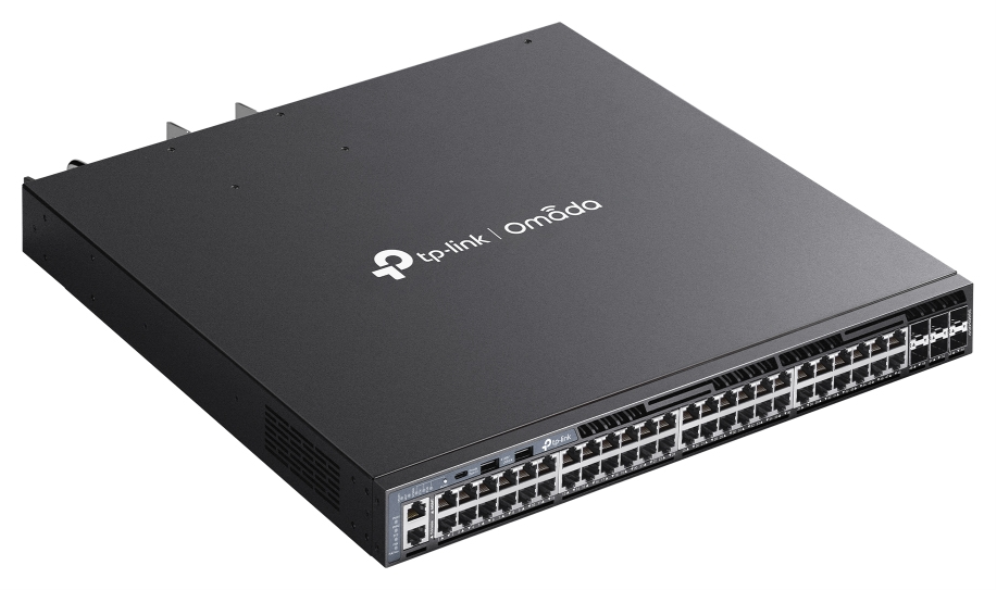 TP-Link Omada SG6654XHP switch Gestionado L3 Gigabit Ethernet (10/100/1000) Energía sobre Ethernet (PoE) 1U Negro — imagen 4