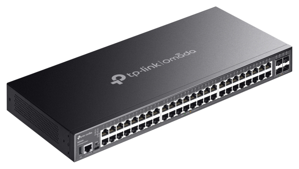 TP-Link Omada SG5452XF switch Gestionado L3 Gigabit Ethernet (10/100/1000) 1U Negro — imagen 4