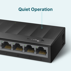 TP-Link LS1008G switch No administrado Gigabit Ethernet (10/100/1000) Negro — imagen 4