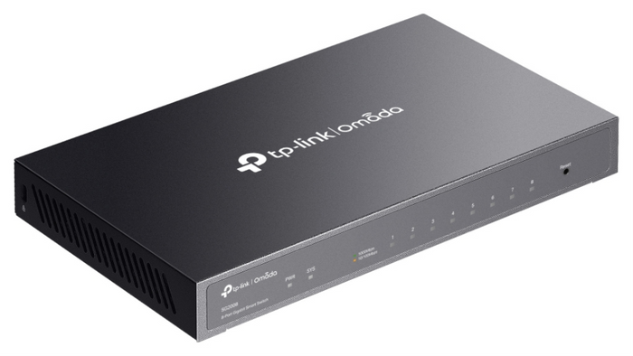 TP-Link Omada SG2008 switch Gestionado L2/L2+ Gigabit Ethernet (10/100/1000) Negro — imagen 4