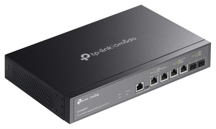 TP-Link Omada SX3206HPP switch Gestionado L2+ 10G Ethernet (100/1000/10000) Energía sobre Ethernet (PoE) Negro — imagen 4