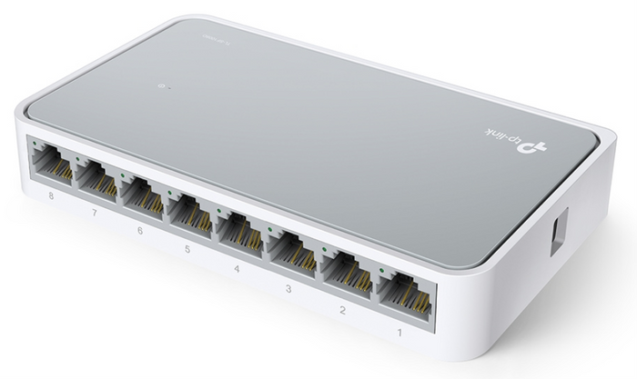TP-Link TL-SF1008D switch No administrado Fast Ethernet (10/100) Blanco — imagen 2