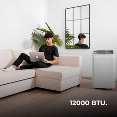 Cecotec 08176 aire acondicionado portátil 65 dB 1340 W Blanco — vista adicional