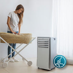 Cecotec 08173 aire acondicionado portátil 65 dB 1010 W Gris — vista adicional