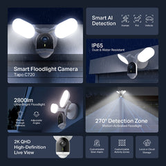 TP-Link Tapo C720 Cámara de seguridad IP Exterior 2560 x 1440 Pixeles Pared — vista adicional