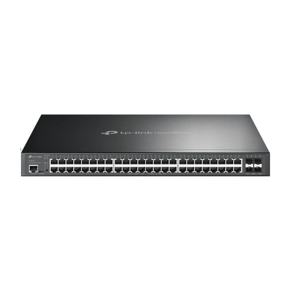 TP-Link Omada SG3452XP switch Gestionado L2+ Gigabit Ethernet (10/100/1000) Energía sobre Ethernet (PoE) 1U Negro