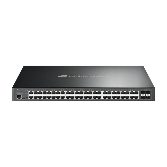 TP-Link Omada SG3452XP switch Gestionado L2+ Gigabit Ethernet (10/100/1000) Energía sobre Ethernet (PoE) 1U Negro