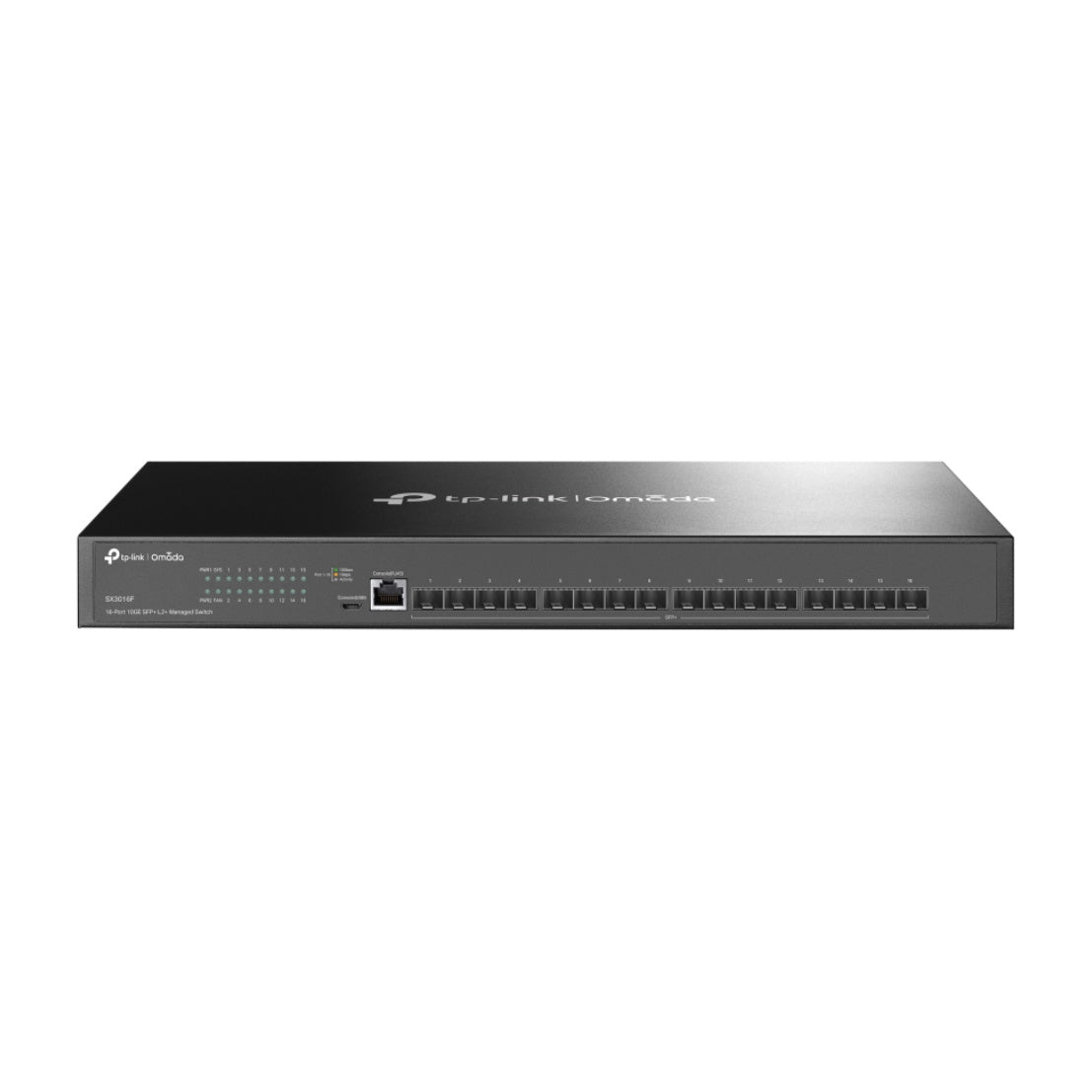 TP-Link Omada SX3016F switch Gestionado L2+/L3 Negro
