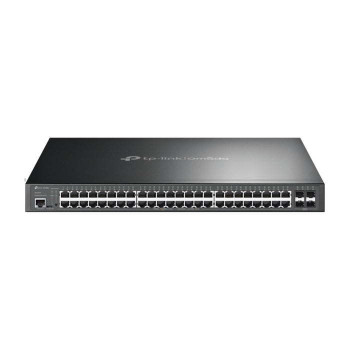 TP-Link Omada SG3452P switch Gestionado L2/L3 Gigabit Ethernet (10/100/1000) Energía sobre Ethernet (PoE) 1U Negro