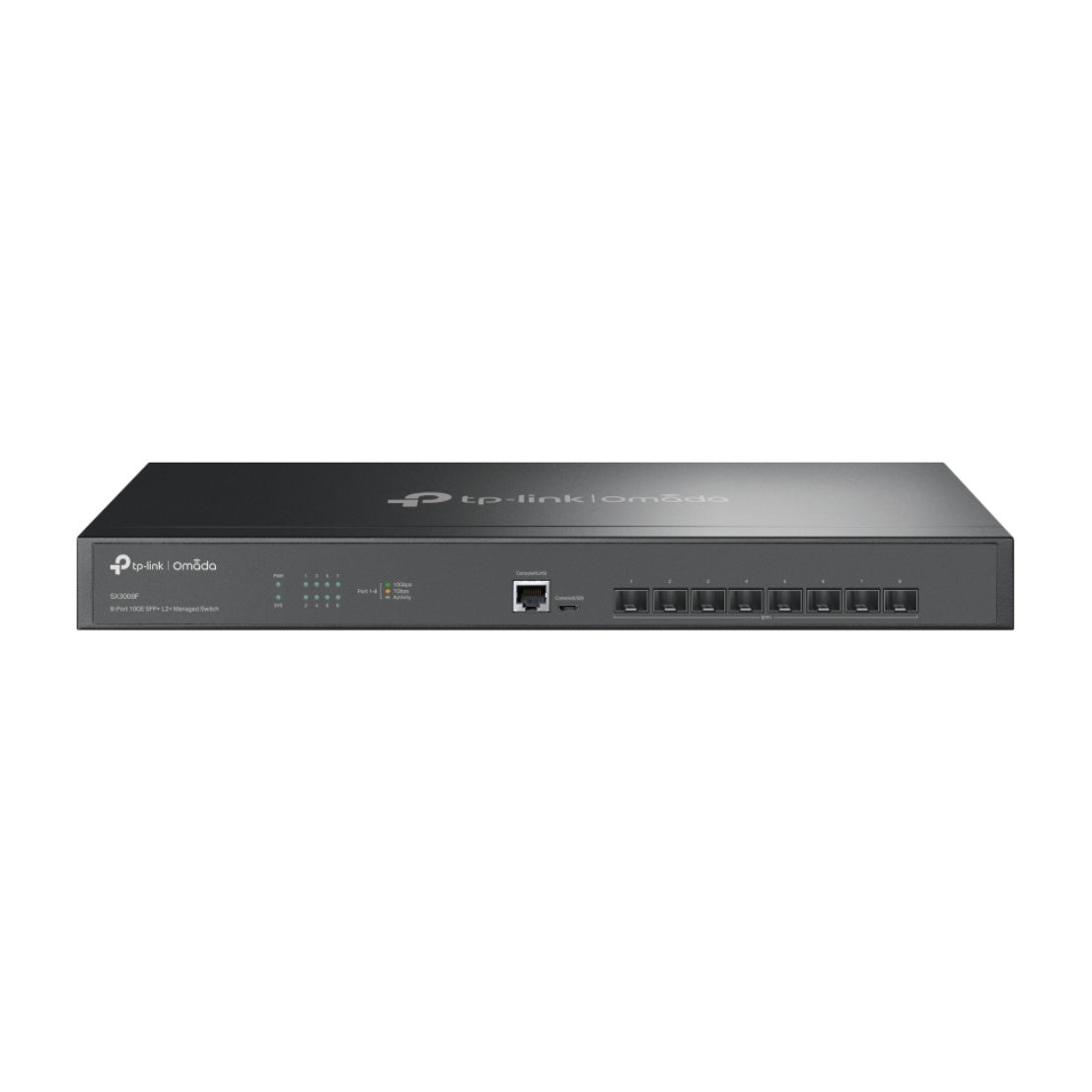TP-Link Omada SX3008F switch Gestionado L2/L3 Negro