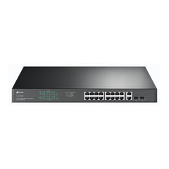 TP-Link TL-SG1218MP switch No administrado Gigabit Ethernet (10/100/1000) Energía sobre Ethernet (PoE) 1U Negro