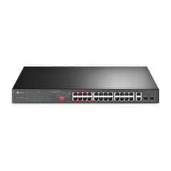 TP-Link TL-SL1226P switch No administrado Gigabit Ethernet (10/100/1000) Energía sobre Ethernet (PoE) 1U Gris