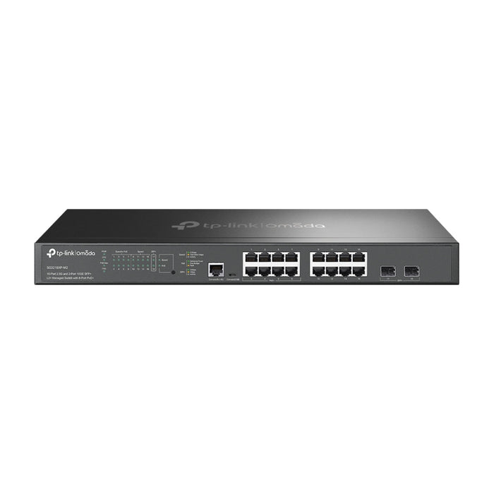 TP-Link Omada SG3218XP-M2 switch Gestionado L2+ 2.5G Ethernet (100/1000/2500) Energía sobre Ethernet (PoE) 1U Negro